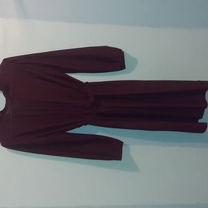 Maroon Dress S no tags brand Unknown